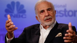 Carl Icahn speaking at Delivering Alpha in New York on Sept. 13, 2016.