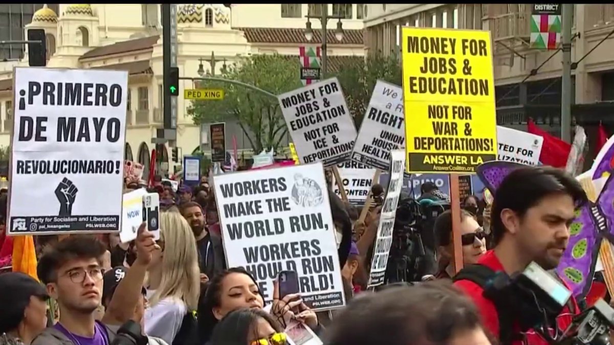 May Day protests planned in LA following ‘No Kings' demonstrations