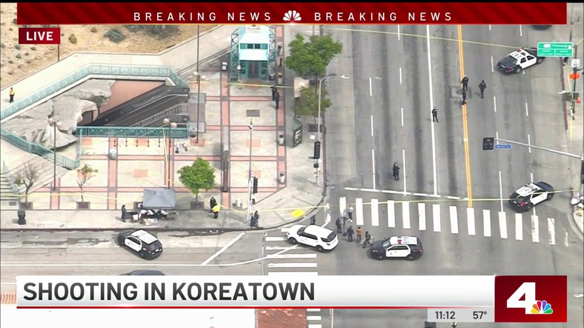 Shooting in Koreatown Shuts Down Streets NBC Los Angeles
