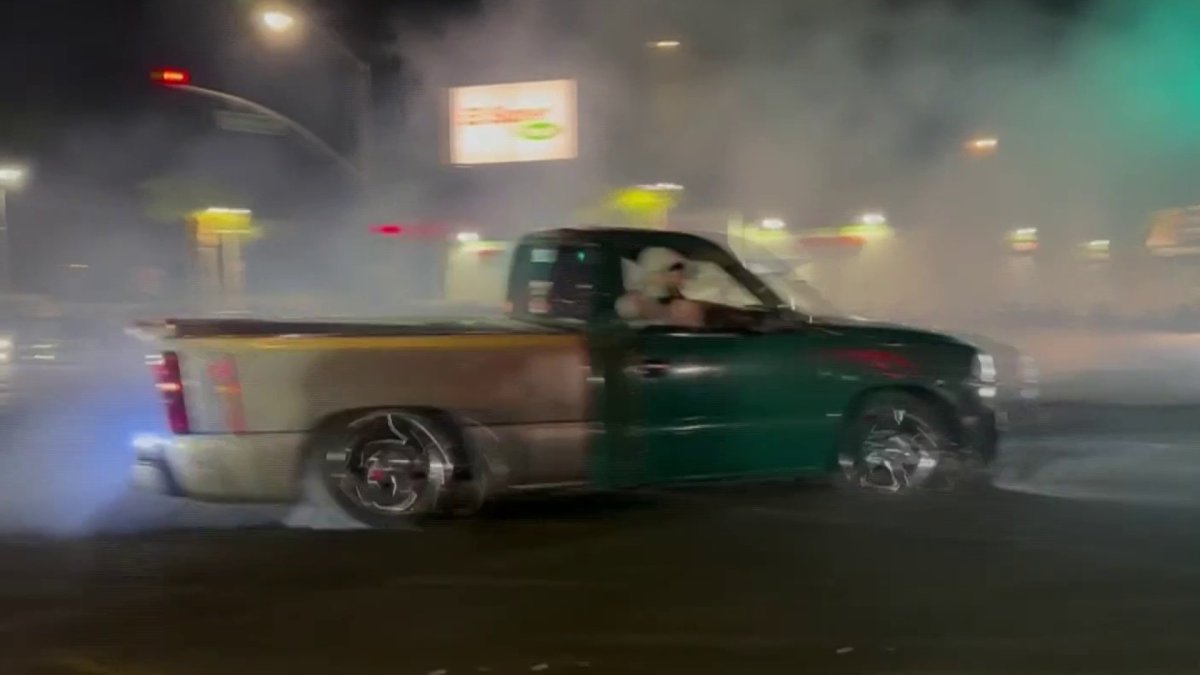 Dangerous Street Takeovers Across South LA and Compton NBC Los Angeles