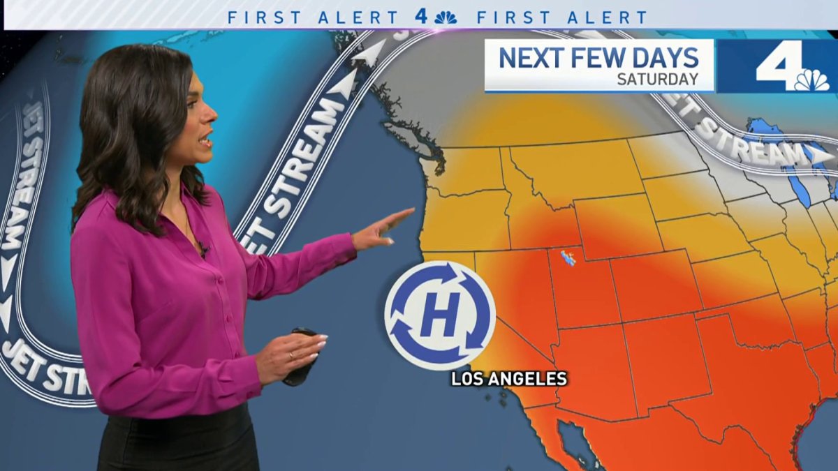 First Alert Forecast: Warm Up on the Way – NBC Los Angeles