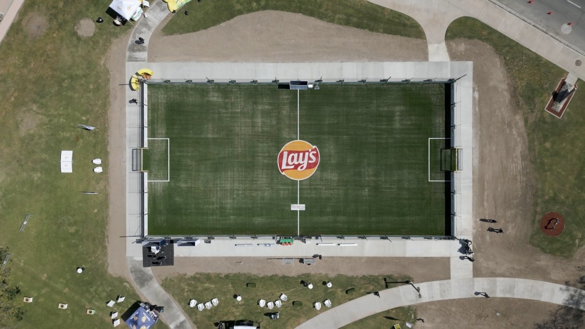 UEFA and Lay’s Creating Sustainable Soccer Fields Around the World
