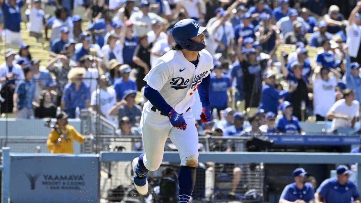 Dodgers opening day 2023: James Outman starts first game in Los