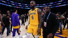 LeBron questions retirement after Lakers are eliminated from playoffs