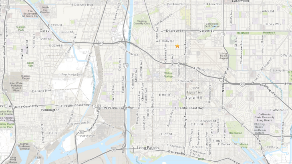 2.6-magnitude earthquake strikes near Signal Hill – NBC Los Angeles