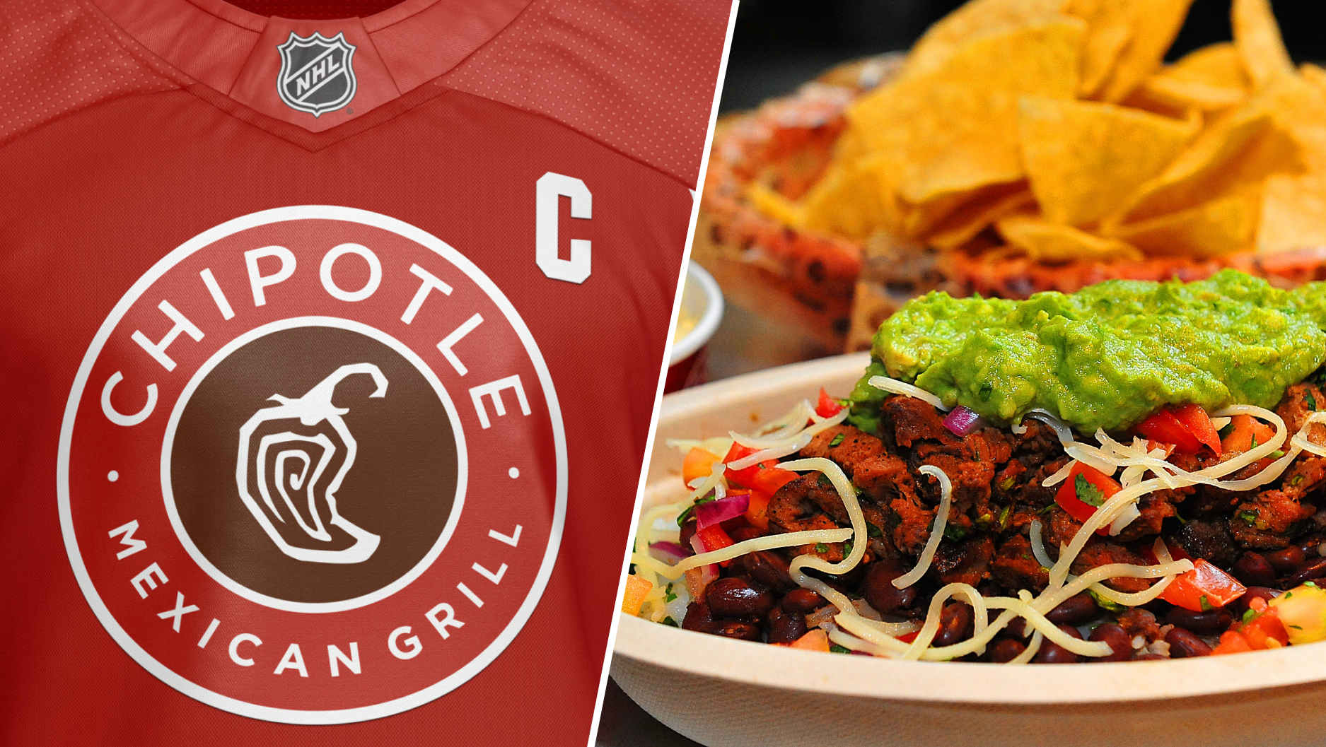 Chipotle hockey jersey hot sale day