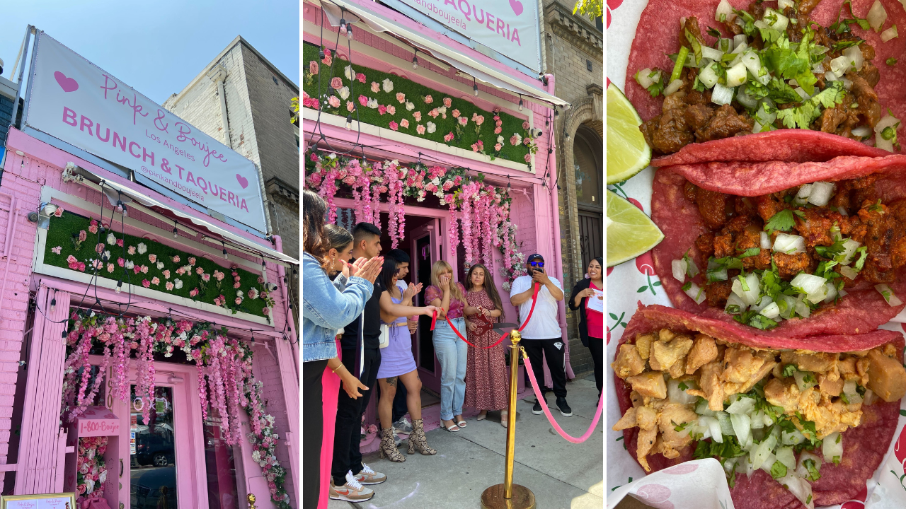 Latina Owned Taqueria Pink and Boujee Opens Its Doors in Boyle Heights