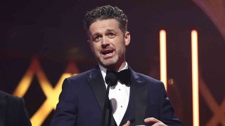 Jock Zonfrillo accepts the AACTA Award for Best Reality Program during the 2020 AACTA Awards presented by Foxtel at The Star on November 30, 2020 in Sydney, Australia.