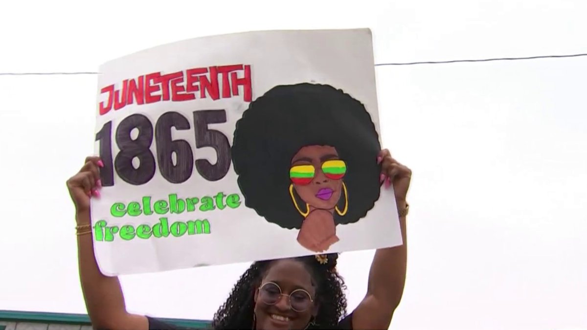 Hundreds celebrate in Inglewood NBC Los Angeles