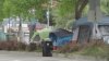 City crews begin homeless encampment clean up near Venice Canals
