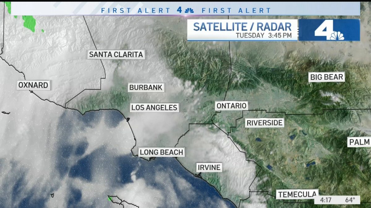 First Alert Forecast: Cloudy Mornings Continue – NBC Los Angeles