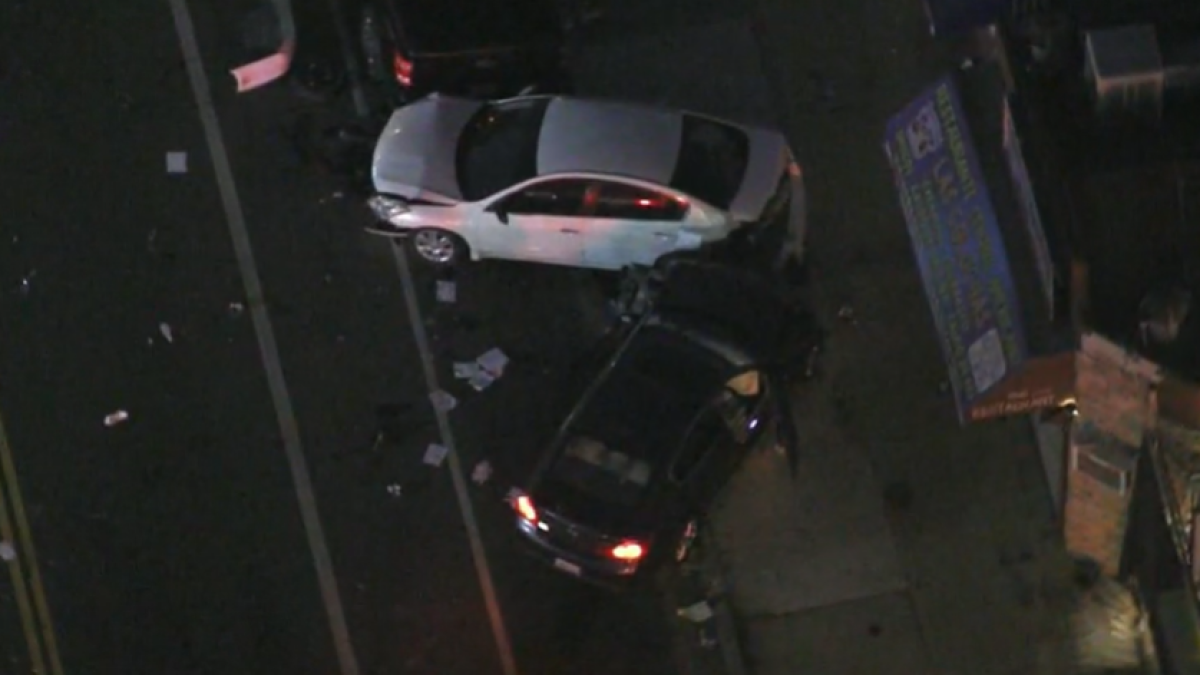 South LA crash leaves two kids in critical condition NBC Los Angeles