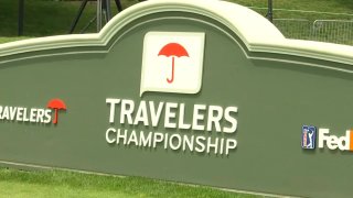 Travelers Championship sign