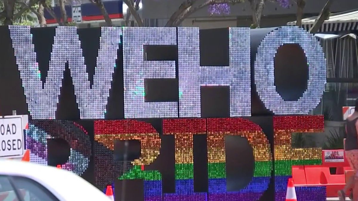 Thousands Fill West Hollywood for Annual Pride Parade NBC Los Angeles