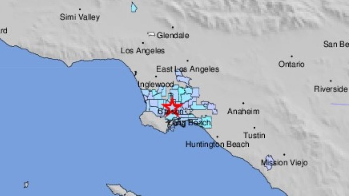 Earthquake shakes Long Beach area NBC Los Angeles