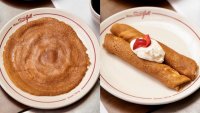 Musso & Frank's famous Flannel Cakes make their delectable dinner debut