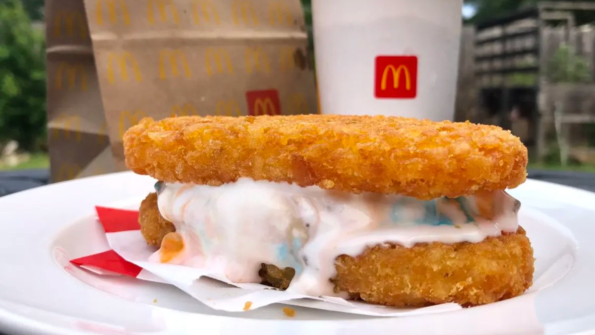 McDonald's McFlurry Hash Brown Sandwich Review – NBC Los Angeles - Vimarsana News