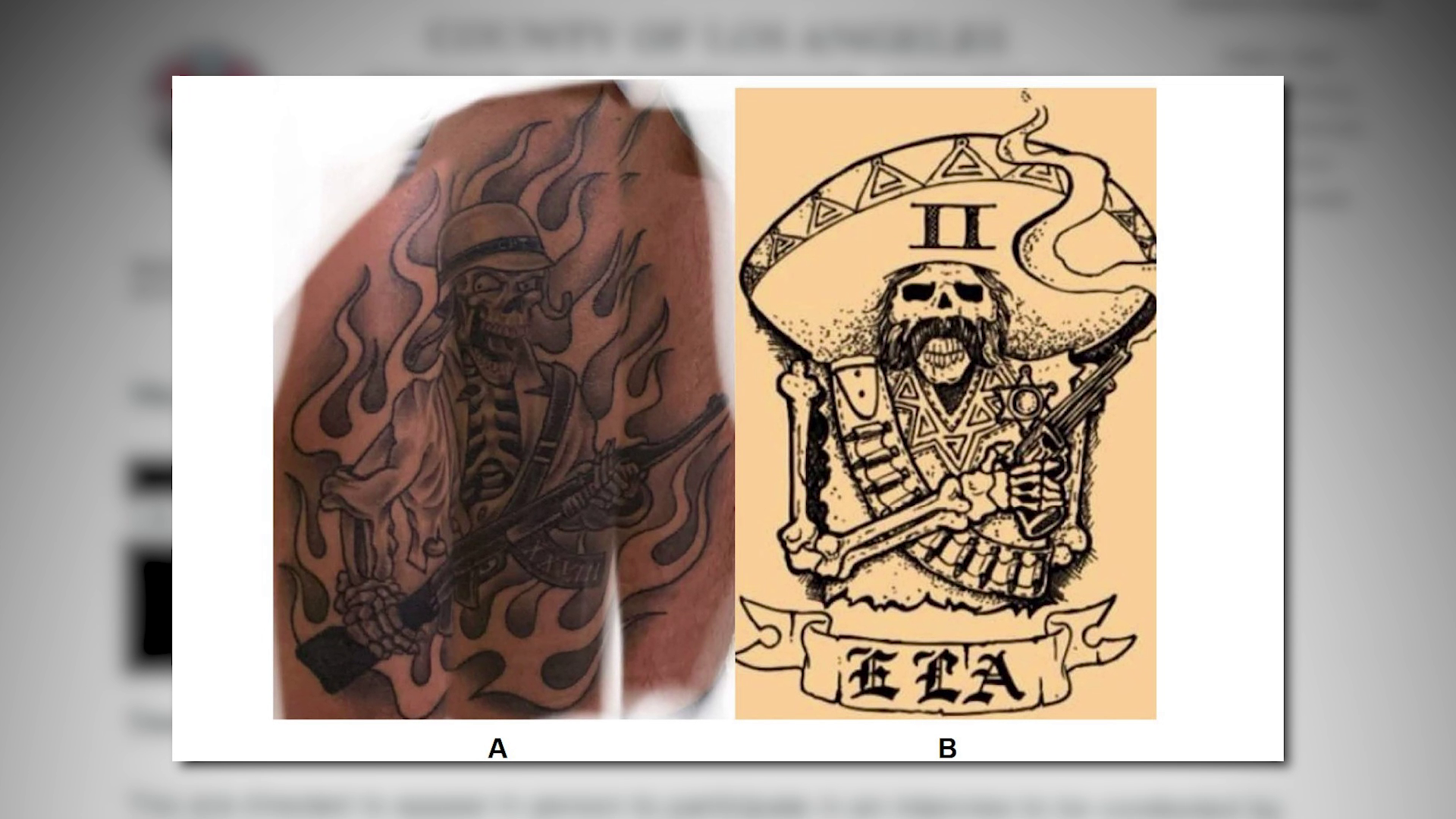 PDRM is actively arresting individuals with gang tattoos. Here's what they  look like