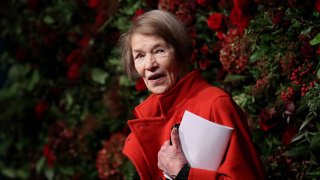 Glenda Jackson attends the 65th Evening Standard Theatre Awards at the London Coliseum on November 24, 2019 in London, England.