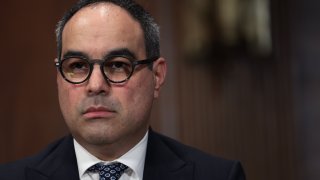 Antitrust attorney Jonathan Kanter testifies before the Senate Judiciary Committee October 6, 2021 in Washington, DC.