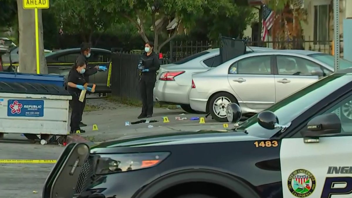 Man killed, 2 others injured in Inglewood shooting – NBC Los Angeles