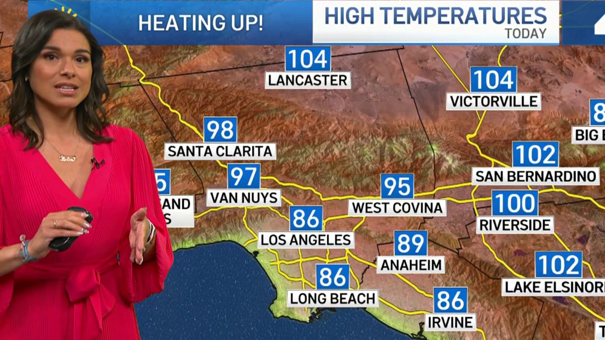 First Alert Forecast: Stay cool and hydrated – NBC Los Angeles