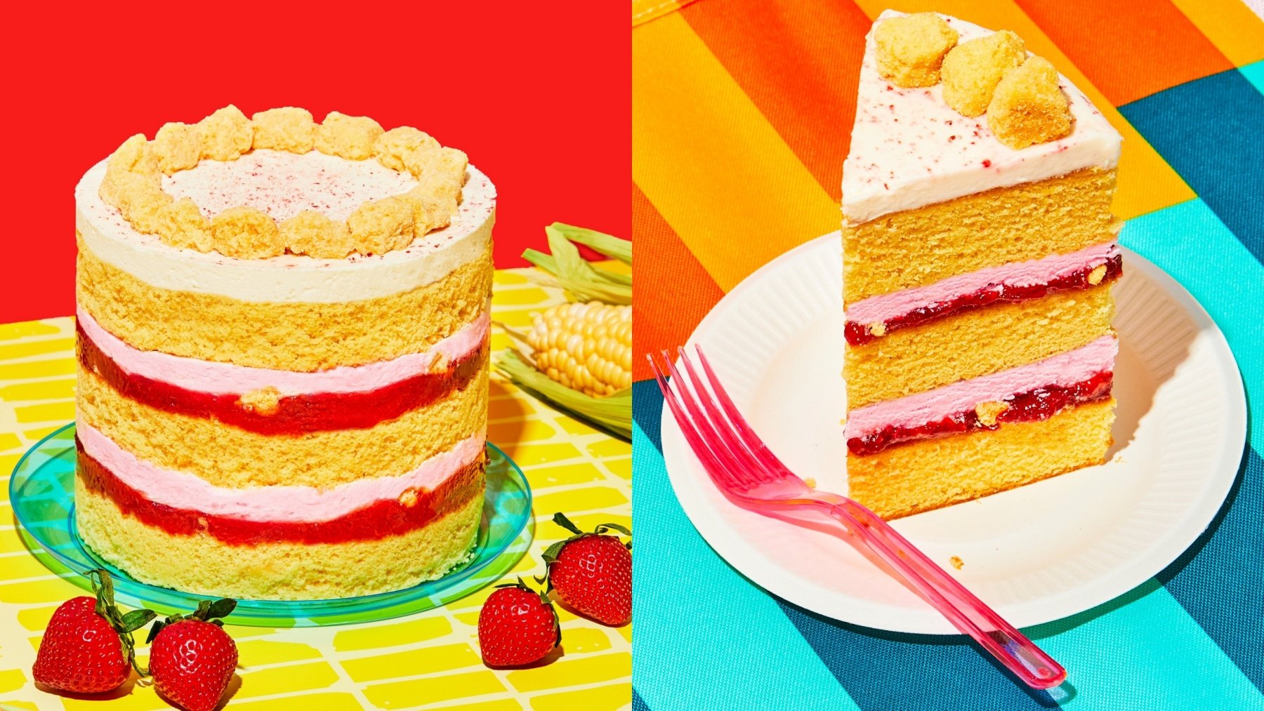Milk Bar's Strawberry Corn Cake features two iconic tastes of high summer - Vimarsana News