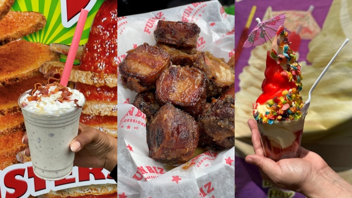 OC Fair’s offbeat eats will cover the creamy, gooey, baconwrapped