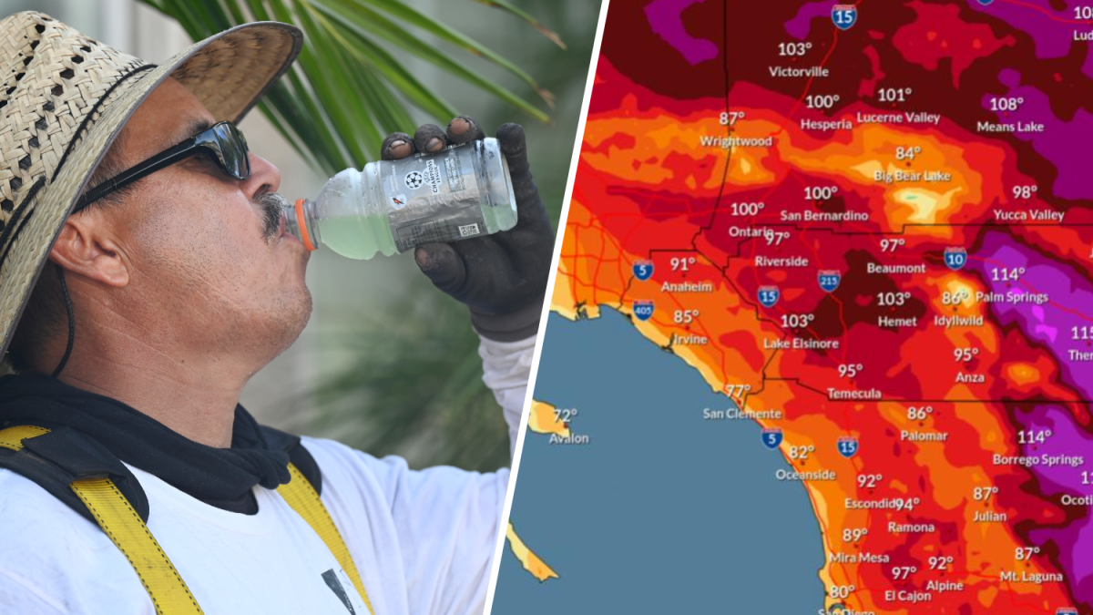 SoCal braces for triple digits - Vimarsana News