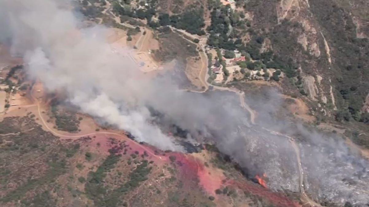 Owen Fire Burns 50 Acres In Topanga Canyon – NBC Los Angeles