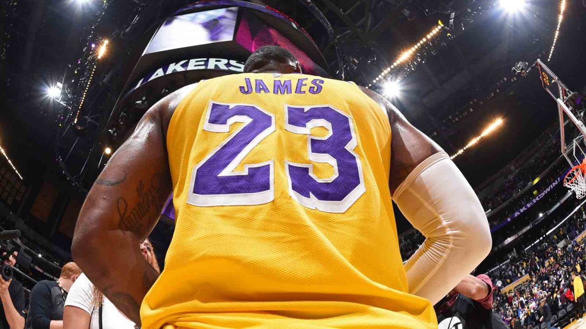 LeBron on course to join legends with jerseys retired by multiple teams