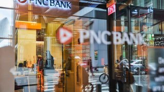A PNC Bank branch in New York, on Wednesday, Jan. 18, 2023.