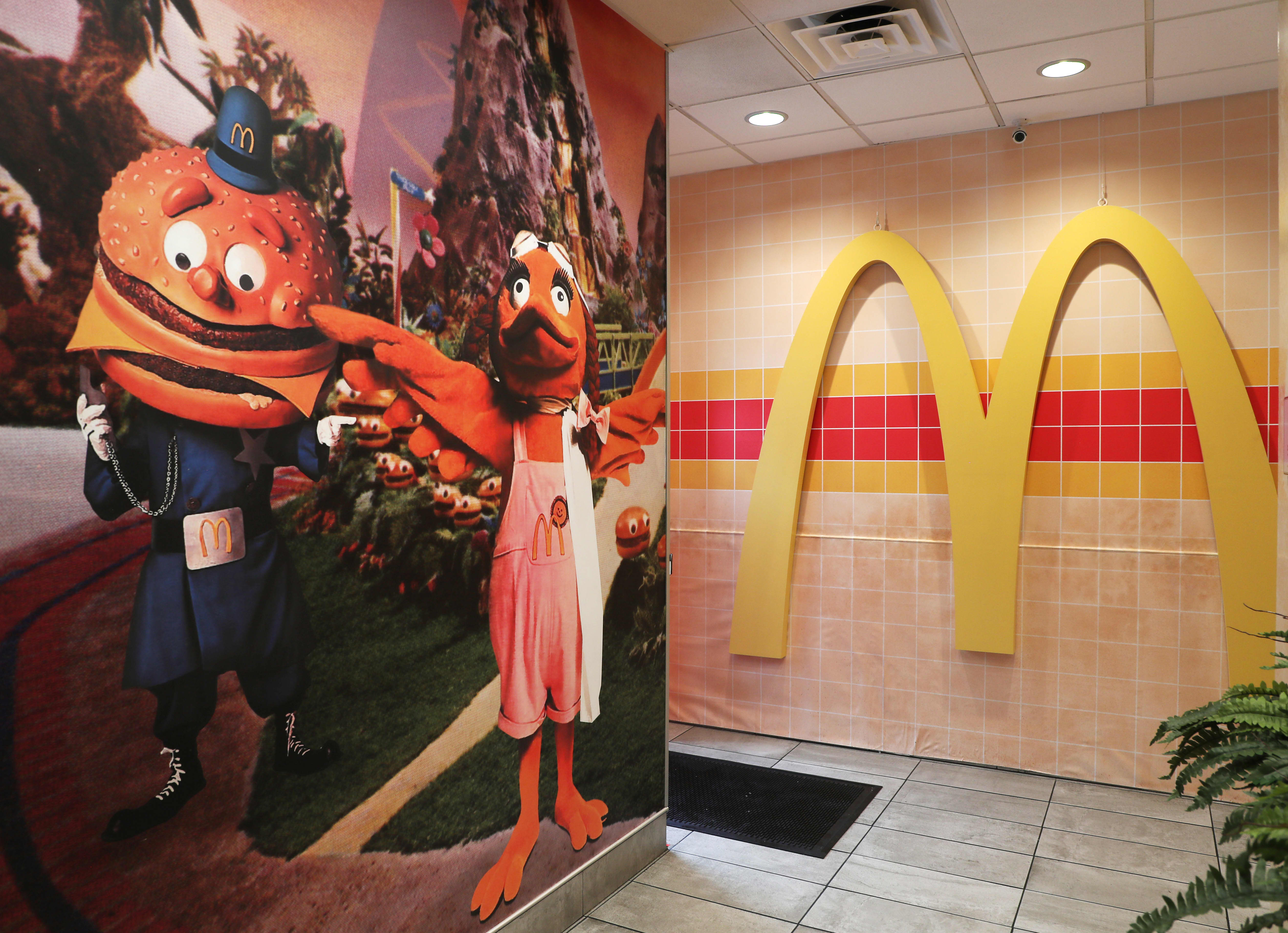 McDonald's partnered with Marvel to give one NYC location an 80s