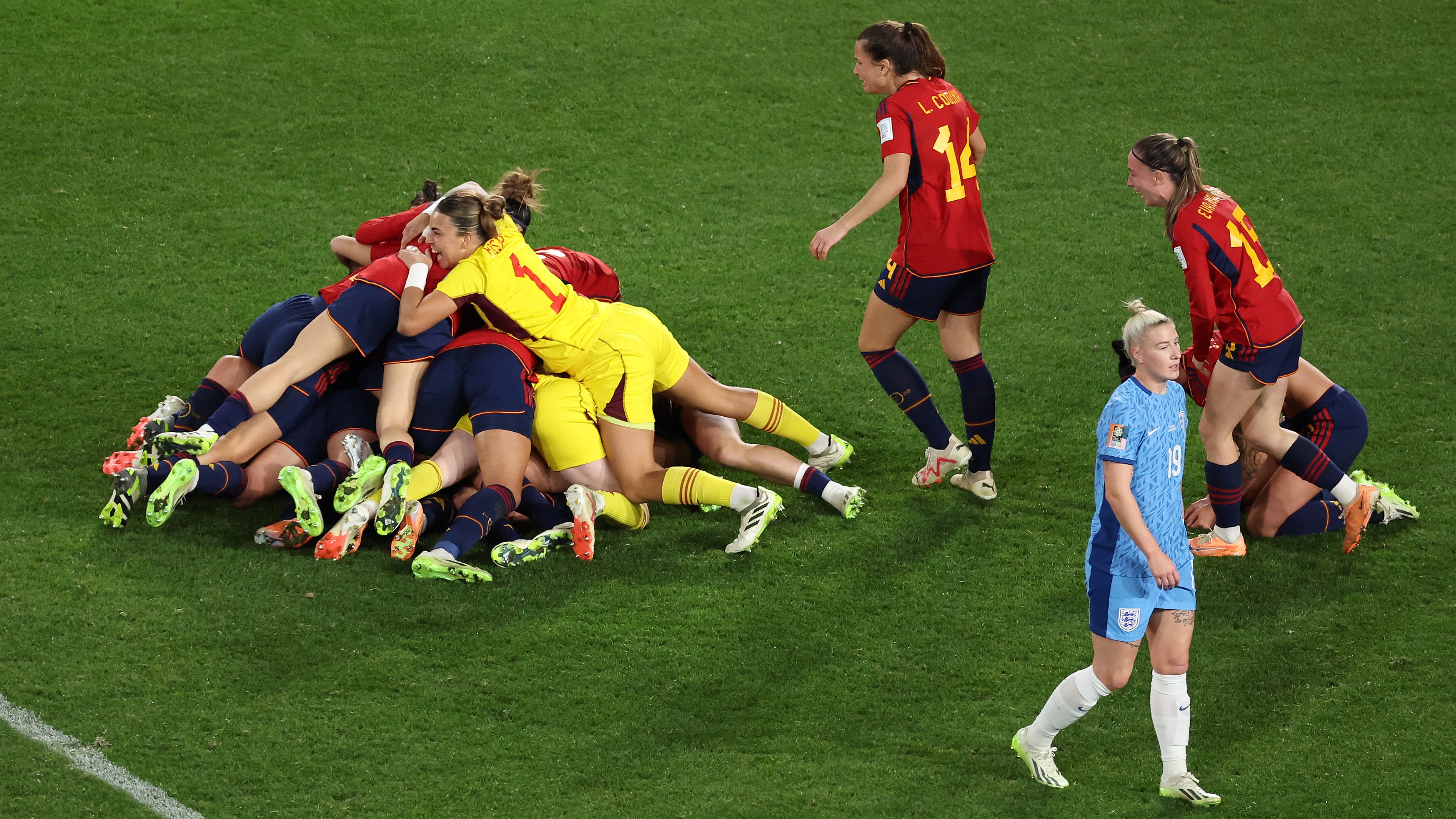 Queen Letizia Goes Red to Celebrate Spain's FIFA Women's World Cup Win