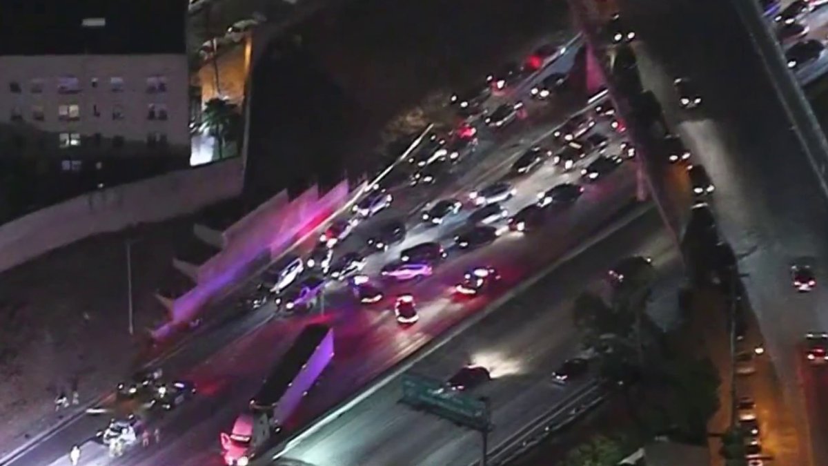 Wrong Way Crash Shuts Down Part of 101 Freeway – NBC Los Angeles