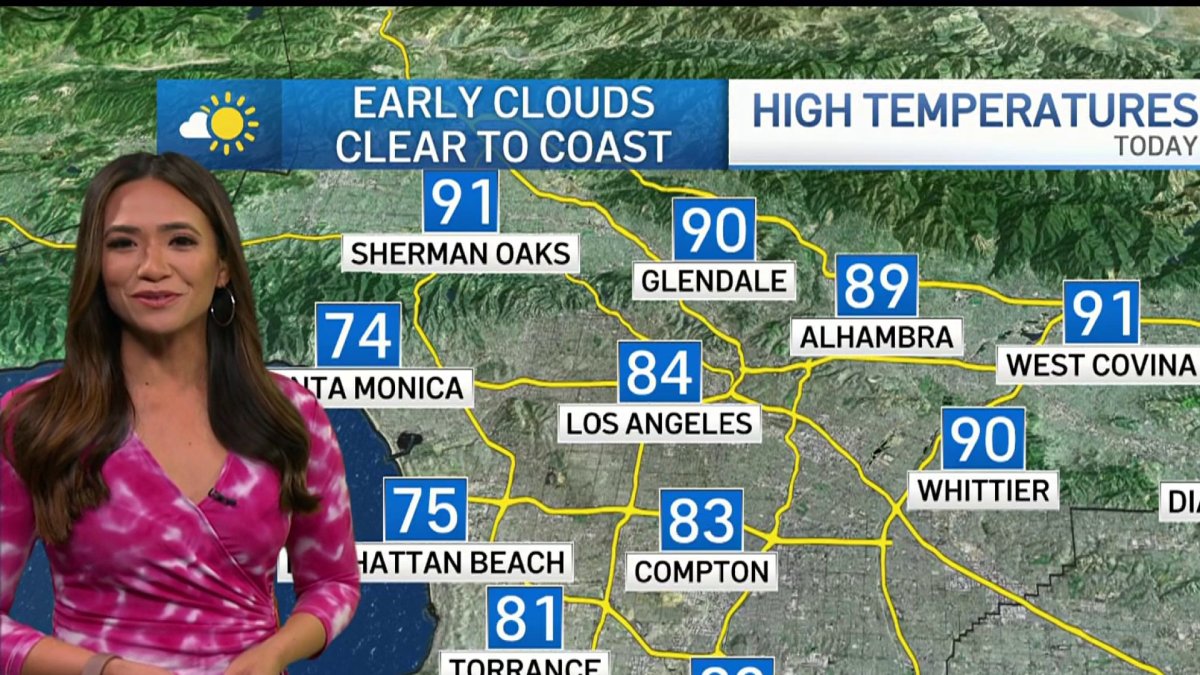 First Alert Forecast: Warming trend continues – NBC Los Angeles