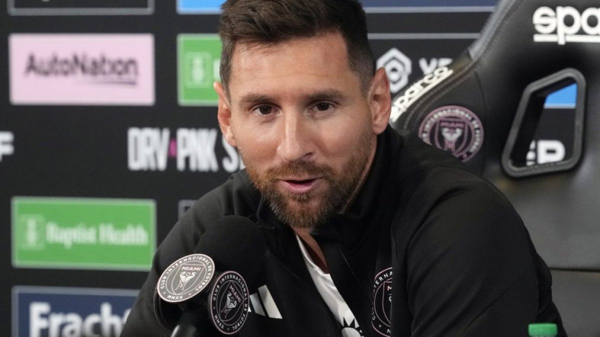 Messi makes first public comments with Inter Miami ahead of Leagues Cup  Final – NBC Los Angeles