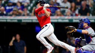 MLB: AUG 22 Dodgers at Guardians
