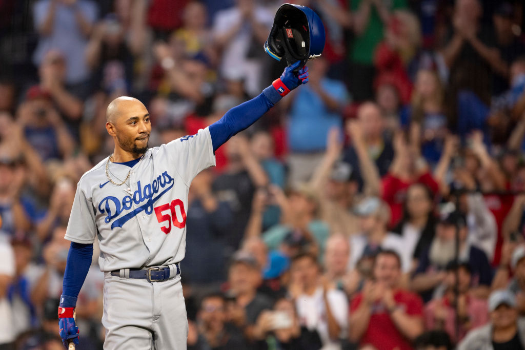 Mookie Betts' monster day leads Dodgers to win over Red Sox - Los