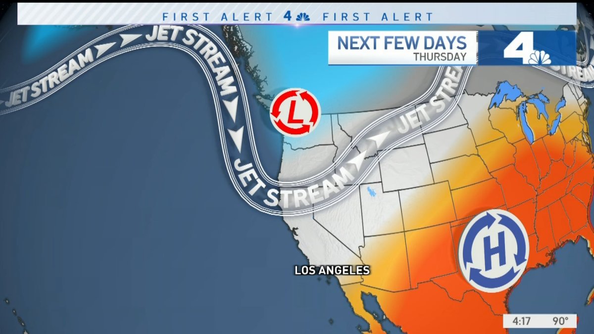 First Alert Forecast: Cooling for Weekend – NBC Los Angeles