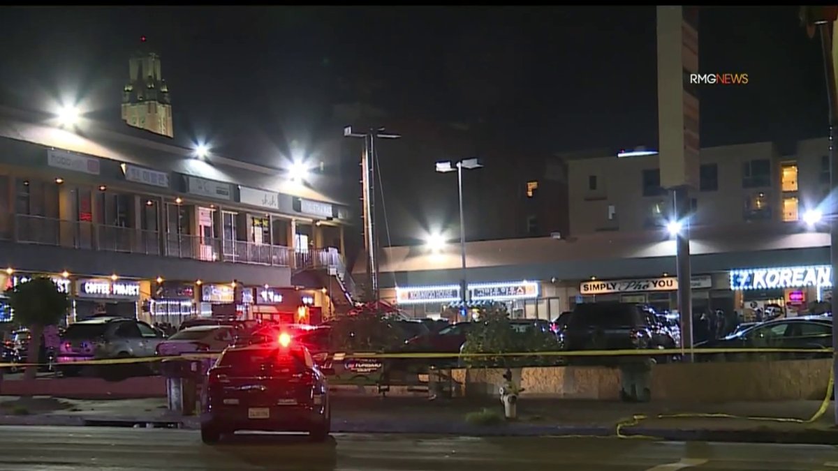 Man in custody after being shot by LAPD and barricading in Koreatown ...
