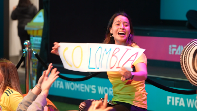 Colombia fans hold onto hope at Women's World Cup