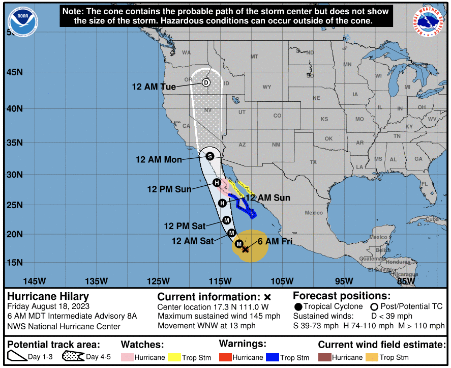 Colorado's road game against LAFC rescheduled due to Hurricane Hilary