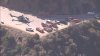 Person dies after driving off cliff during police chase in Angeles National Forest