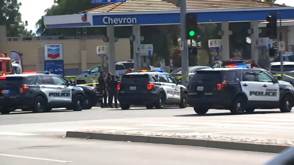 Police chase ends with gunfire in Montclair following call of man hitting woman