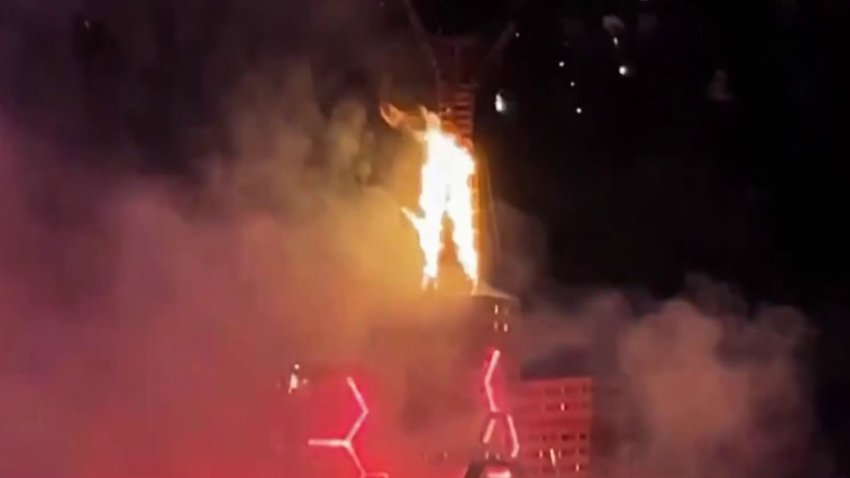 Festivalgoers revel at Burning Man's finale
