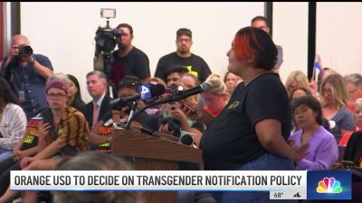 Orange USD to decide on gender ID notification policy