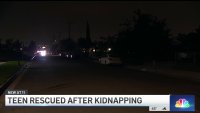 Teen rescued in SoCal kidnapping