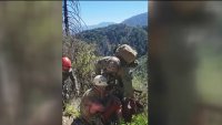 Man missing in Angeles National Forest saved thanks to high-tech drone