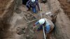 Workers uncover eight mummies and pre-Inca objects while expanding the gas network in Peru